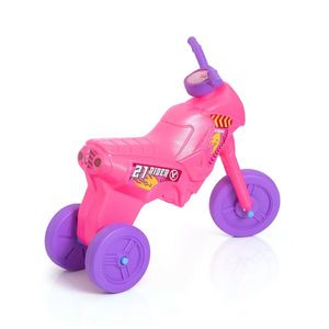 Tricicleta fara pedale Guclu Toys Junior Pink imagine