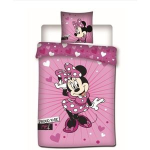 Lenjerie pat copii Minnie Mouse imagine