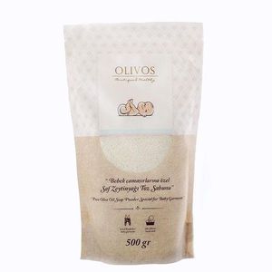 Detergent pudra de sapun cu ulei de masline pentru hainele bebelusilor Olivos 500 g imagine