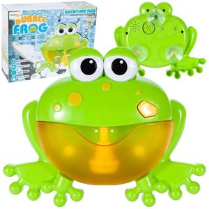 Jucarie de baie Bubble Frog cu difuzor de spuma si muzica imagine