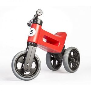 Bicicleta fara pedale Funny Wheels RIDER SPORT 2 in 1 Red imagine