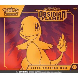 Joc de carti - Pokemon TCG: Scarlet and Violet - Obsidian Flames Elite Trainer Box | The Pokemon Company imagine