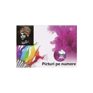 Pictura pe numere: Portret afro imagine