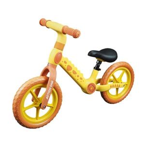 Bicicleta fara pedale pentru copii 2-5 ani, Action One Spiky, 12 inch, Portocaliu imagine