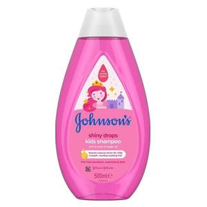 Sampon pentru Copiii - Johnson's Shiny Drops Kids Shampoo, 500 ml imagine