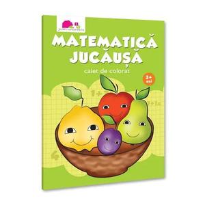 Matematica jucausa - Caiet de colorat, 7Toys imagine