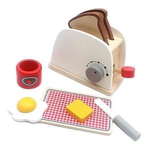 Toaster din lemn cu accesorii, 7Toys imagine