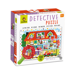 Puzzle 108 piese - Detective Puzzle - My House | Ludattica imagine