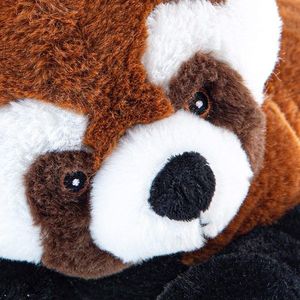 Jucarie de plus - Ecokins - Urs Panda Rosu, 30 cm | Wild Republic imagine