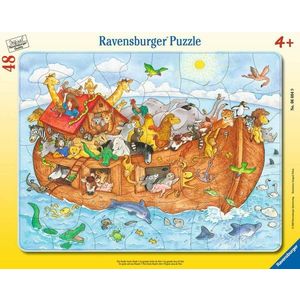 Puzzle - Arca lui Noe, 48 piese | Ravensburger imagine