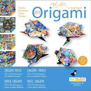 Set origami - Art Origami - Antoni Gaudi - Turtle | Fridolin imagine