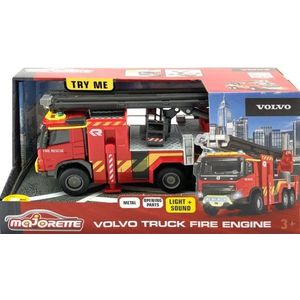 Majorette Volvo - Masina de Pompieri, 19 cm | Majorette imagine