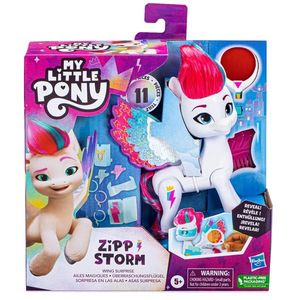 Figurina My Little Pony cu accesorii pentru par, Zipp Storm, F6446 imagine