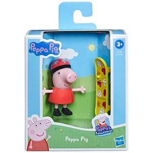 Figurina Peppa Pig cu skateboard, 7 cm, F3758 imagine