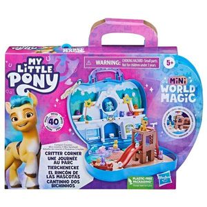 Set de joaca cu figurina, My Little Pony, Mini World Magic, Critter Corner, F6440 imagine