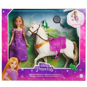 Set papusa Rapunzel si calul Maximus, Disney Princess, HLW23 imagine