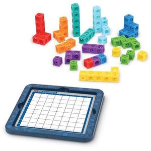 Joc de logica MathLink® cu 64 cuburi Learning Resources imagine