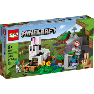 LEGO Minecraft - Ferma de iepuri (21181) | LEGO imagine