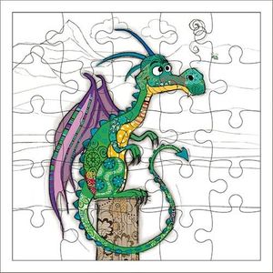 Puzzle - Kook - Dragon | Kiub imagine