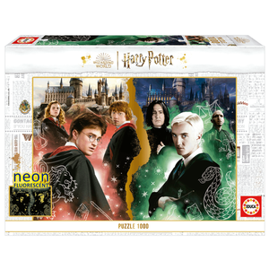 Puzzle 1000 piese - Harry Potter - Neon - Model 2 | Educa imagine