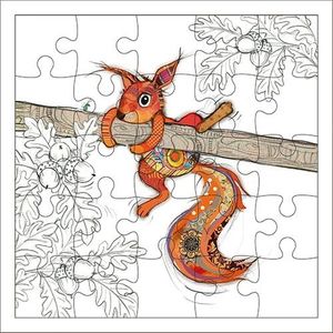 Puzzle - Kook - Ecureuil | Kiub imagine
