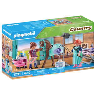Set de joaca - Country - Veterinar pentru caluti | Playmobil imagine
