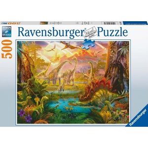 Puzzle 500 de piese - Dinozauri | Ravensburger imagine