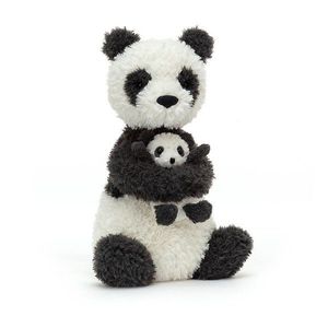 Jucarie de plus - Huddles Panda, 24 cm | Jellycat imagine
