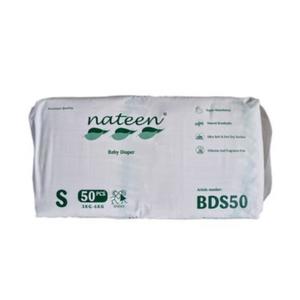 Scutece biodegradabile, ecologice, Nateen Premium Line Small (marimea 2, 3-6 kg), 50 buc imagine