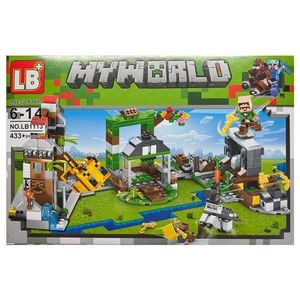 Set de constructie LB Minecraft My World, 433 piese tip lego imagine