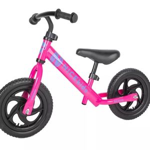 Bicicleta fara pedale 12 inch Nice Kids Pink imagine