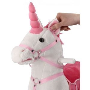 Unicorn balansoar pentru copii cu sunete Adam Toys imagine