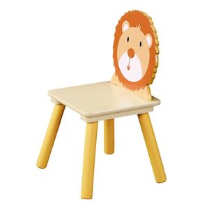 Set masuta cu 2 scaunele din lemn Ginger Home Animals imagine