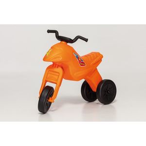 Motocicleta copii cu trei roti fara pedale mare culoarea portocaliu imagine