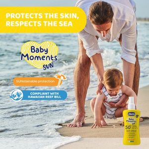 Spray protectie solara Chicco Baby Moments SPF50+ 150 ml imagine