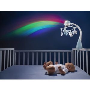 Carusel muzical 3 in 1 Chicco Rainbow cu proiectie unisex 0 luni+ imagine