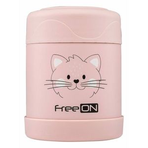 Termos FreeON pentru alimente solide Pink Kitty imagine
