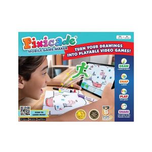 Pixicade - Kit creativ pentru transformarea desenelor copiilor in jocuri video pentru telefon sau tableta imagine