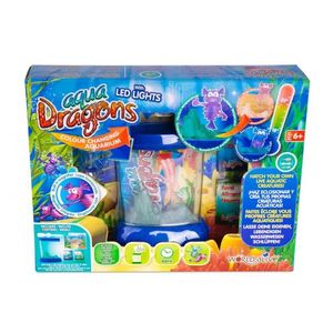Set educativ STEM - Aqua Dragons - Habitat Deluxe in culori schimbatoare si LED-uri imagine