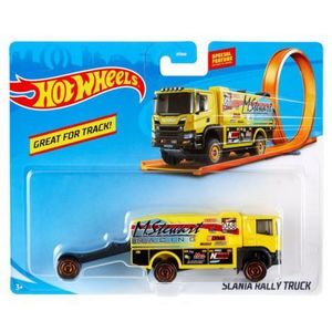 Hot Wheels Camion Scania Rally Truck imagine