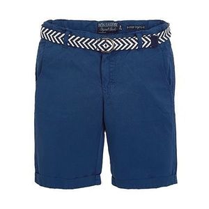 Pantaloni scurti bleumarin cu curea (6261), 10 ani / 140 cm imagine