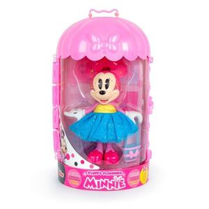Figurina cu accesorii Disney Minnie Mouse, Fluffy Flamingo, W4 imagine
