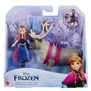 Set papusa Anna si Sven, Disney Frozen, HLX03 imagine
