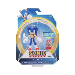 Figurina articulata cu accesoriu, Sonic the Hedgehog, Sonic, 10 cm imagine