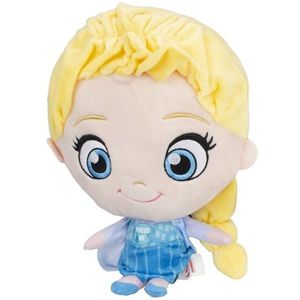 Jucarie de plus cu sunete Sambro, Elsa Frozen, 24 cm imagine