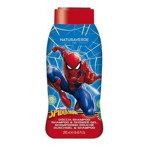 Sampon si Gel de Dus pentru Copii cu Ovaz - Naturaverde Kids Spiderman Shampoo&Shower Gel, 250 ml imagine