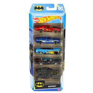 Set 5 masini - Hot Wheels - Batman | Mattel imagine