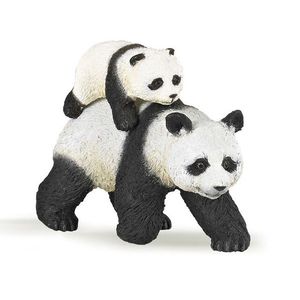 Figurina - Panda cu pui panda | Papo imagine