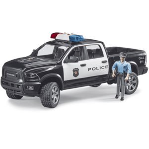 Camion de Politie cu politist si accesorii - Ram 2500 | Burder imagine