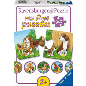 Puzzle 9x2 piese - Farm Animals | Ravensburger imagine